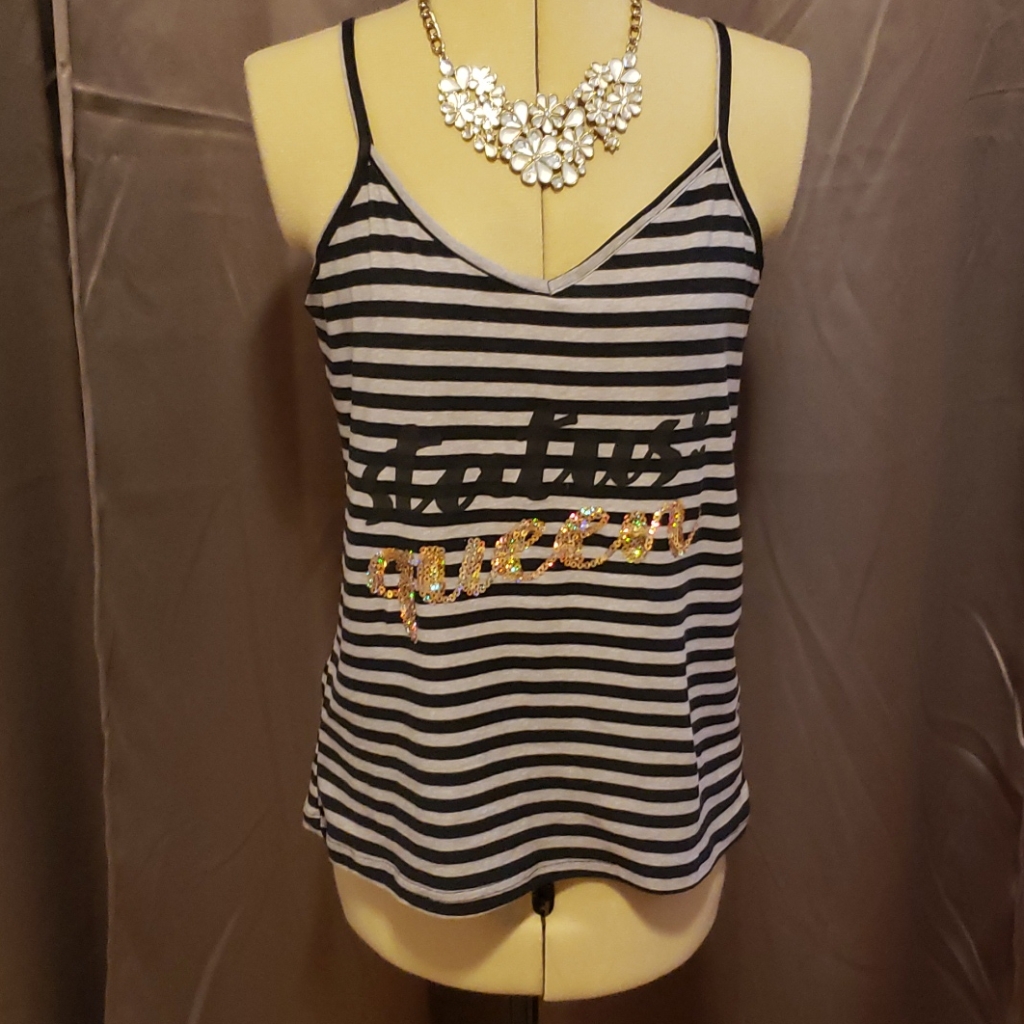 Pj Sequin Top.